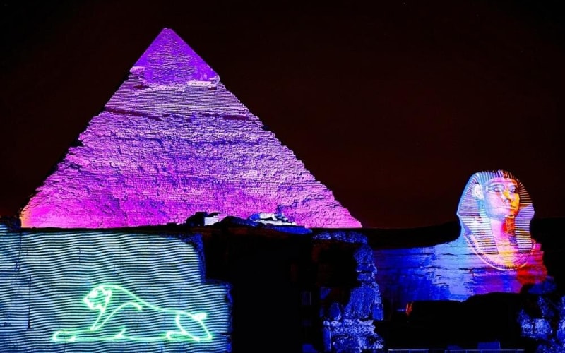 Pyramids Sound & Light Show with Dinner - main image
