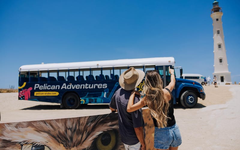 Aruba Bus & Hop-on Hop-off Tour - main image