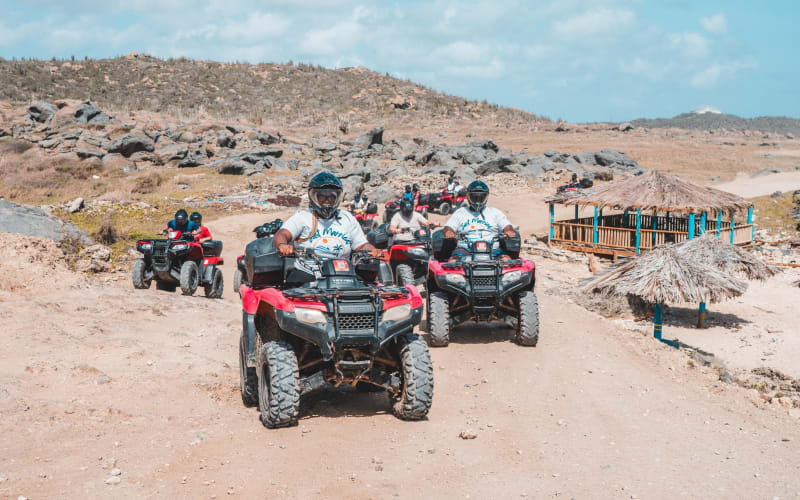 Aruba North Coast ATV Desert and Beach Tour - main image