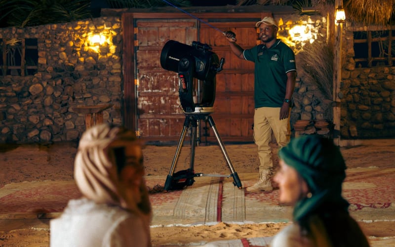 Dubai Private Night Desert Safari with Astronomy - main image