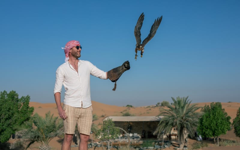Private Falconry Experience in Dubai - main image