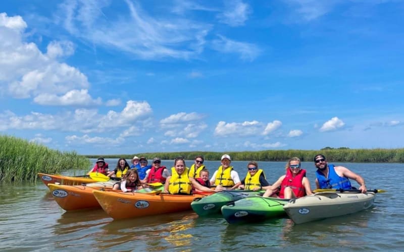 Guided Kayak Adventure at Palmetto Bluff - main image