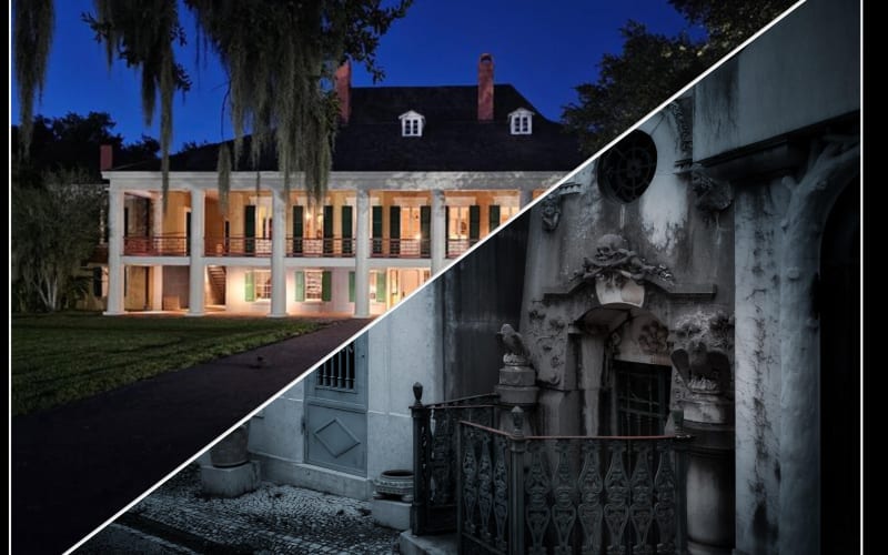 New Orleans Nighttime Cemetery and Haunted Plantation Tour - main image