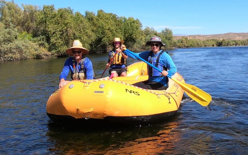 Guided Rafting on the Lower Salt River - main image