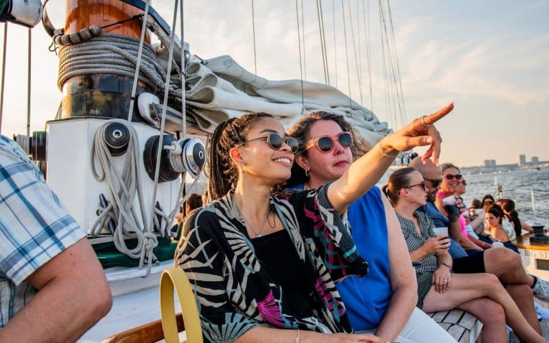 New York Day Sail to the Statue of Liberty on Schooner America - main image