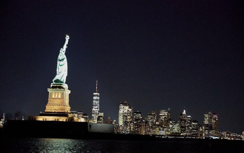 New York City Skyline Night Sailboat Tour  - main image