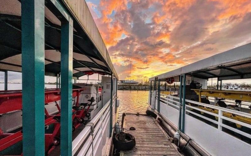 2-Hour Houston Pedal Party Barge with a Licensed Captain - main image
