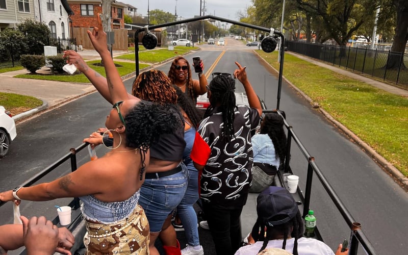 Ultimate H-Town Experience with Party Truck Ride + Paint & Sip - main image