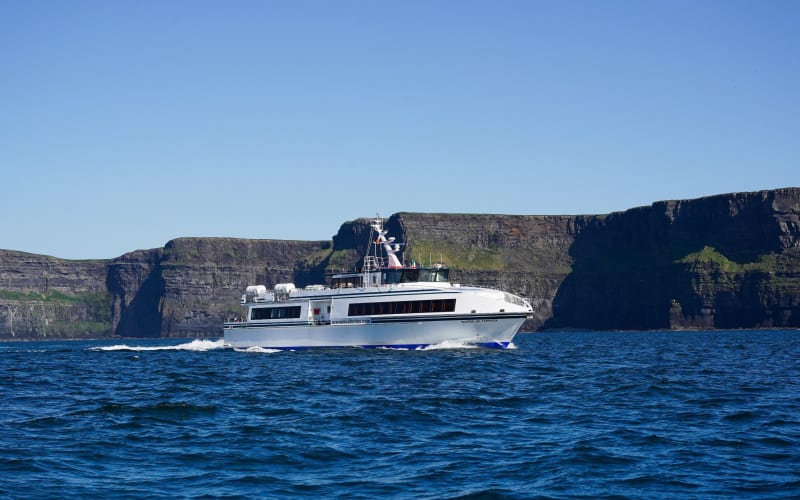 Aran Islands and Cliffs of Moher Day Cruise sailing from Galway City Docks - main image