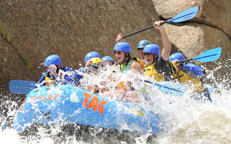 Browns Canyon Intermediate Rafting Trip Half Day - main image
