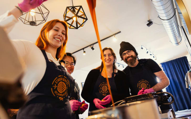 The Amsterdam Breakfast Tour with Stroopwafel Making - main image