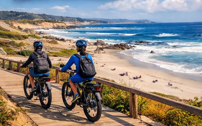 17 Mile Drive Monterey Bike Tour Experience - main image