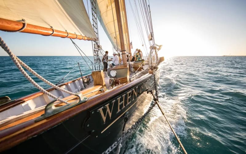 2hr Sunset Sail on When And If - main image