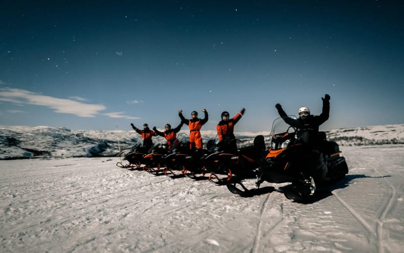 Alta: Snowmobile Adventure under the Northern Lights Tour - main image