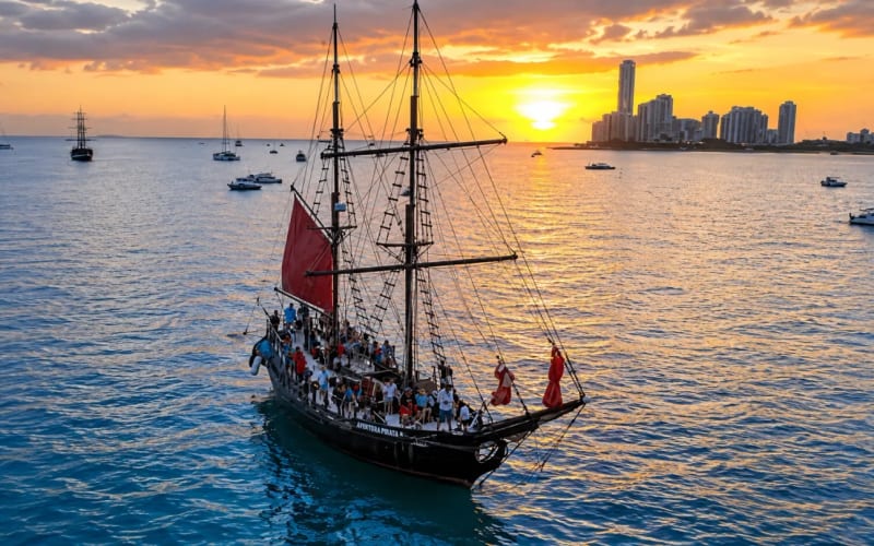 Crucero por la Bahía de los Barcos Piratas de Cartagena  - main image