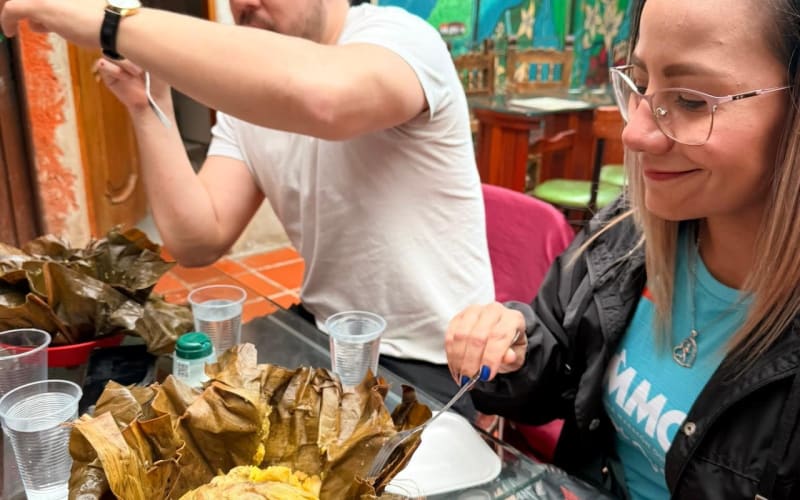 Bogotá La Candelaria Food Walking Tour with Ajiaco - main image