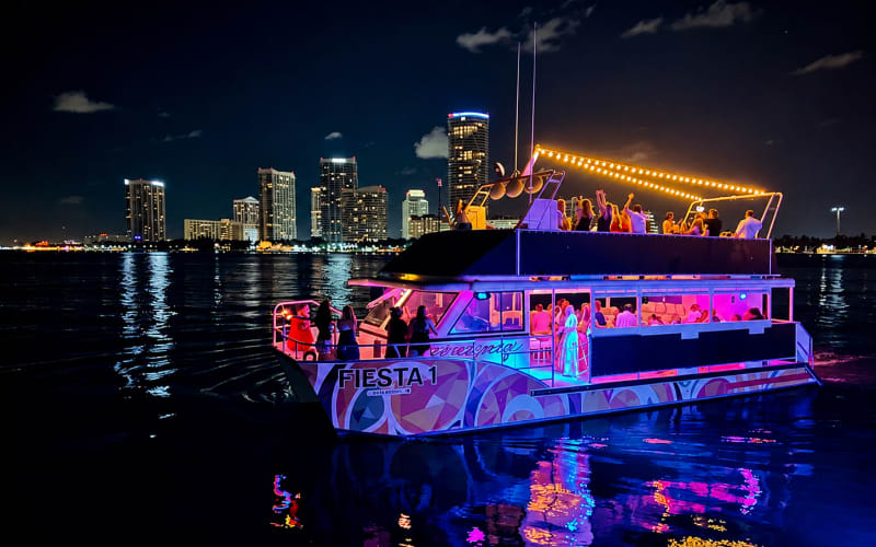 Miami Night Cruise with Music - main image