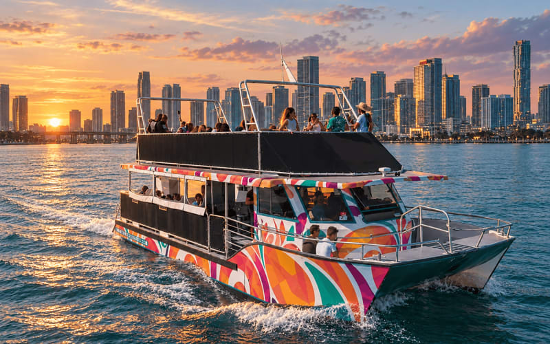 Sunset Cruise in Miami - main image