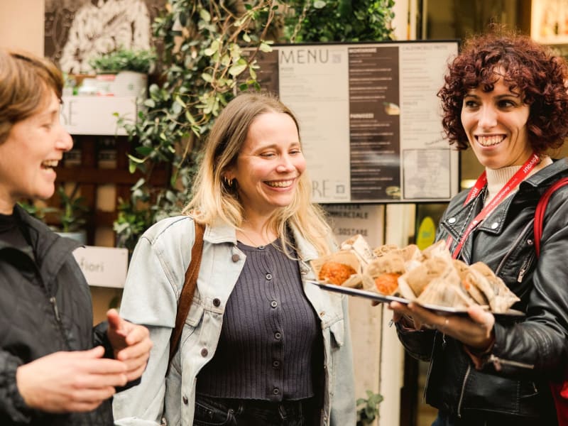 Private Rome Food Tour in Trastevere at Night - main image