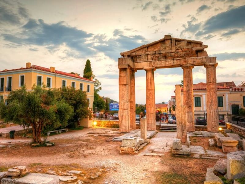 E-Tickets to Roman Agora and Ancient Agora with Audio Tours - main image