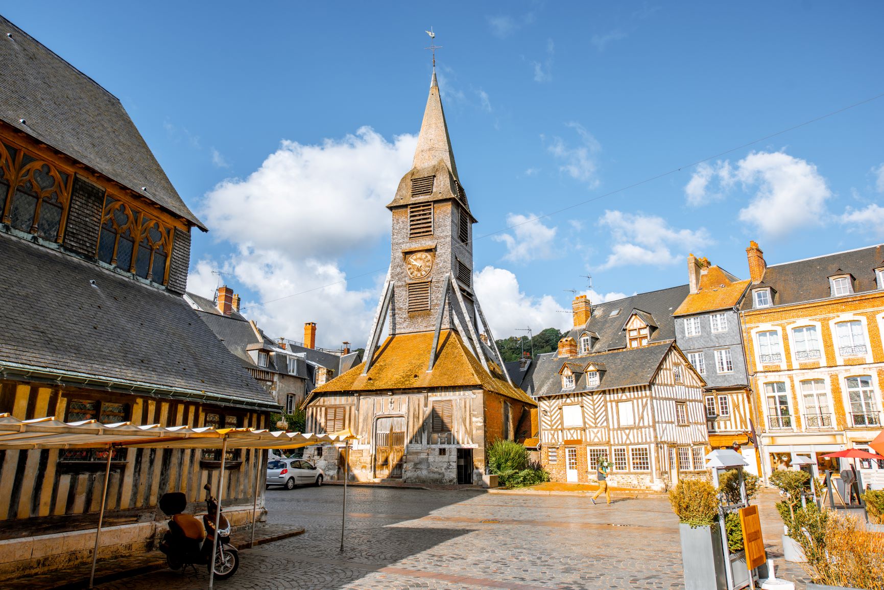 Arrive in Honfleur