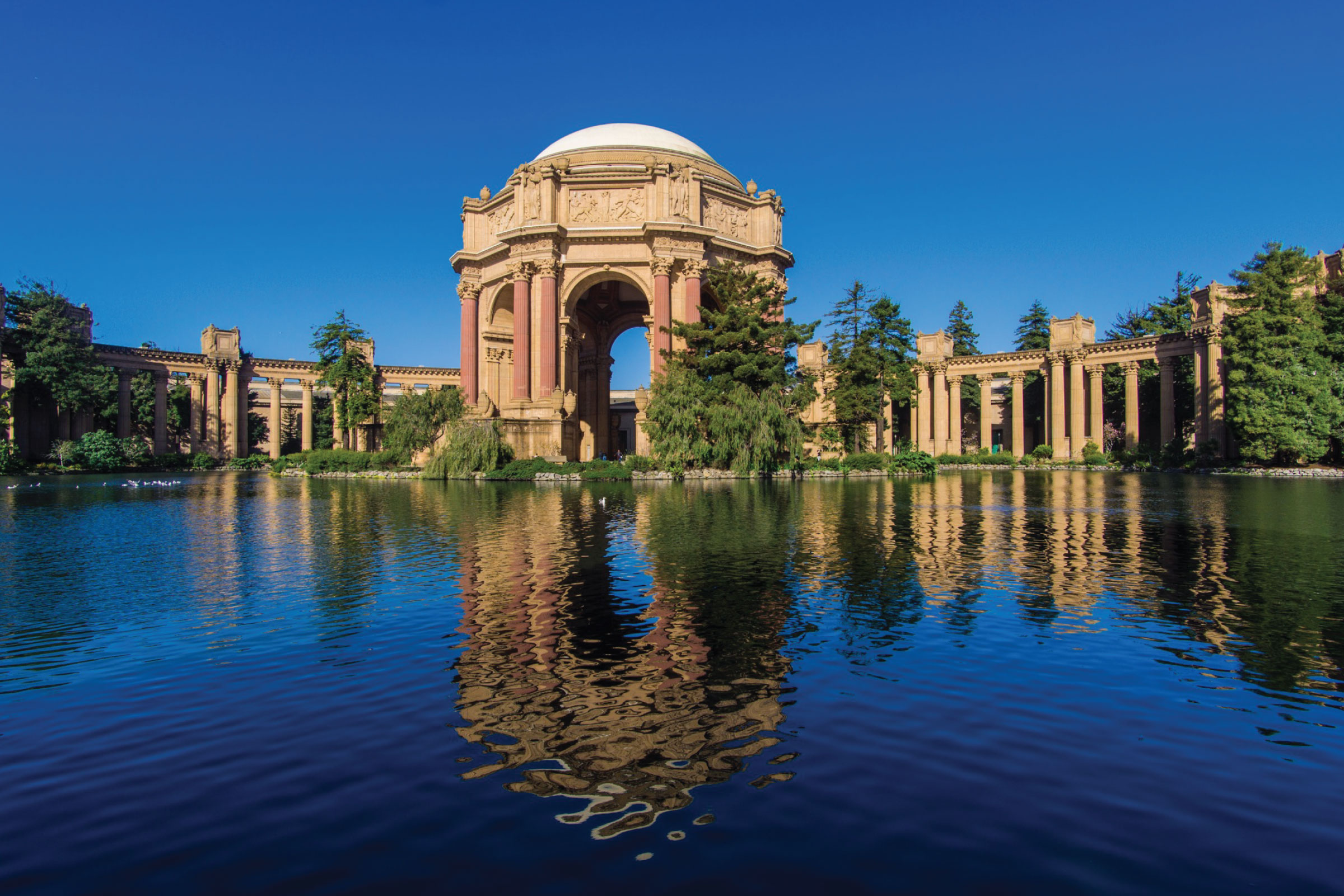 Reflection in the lagoon
