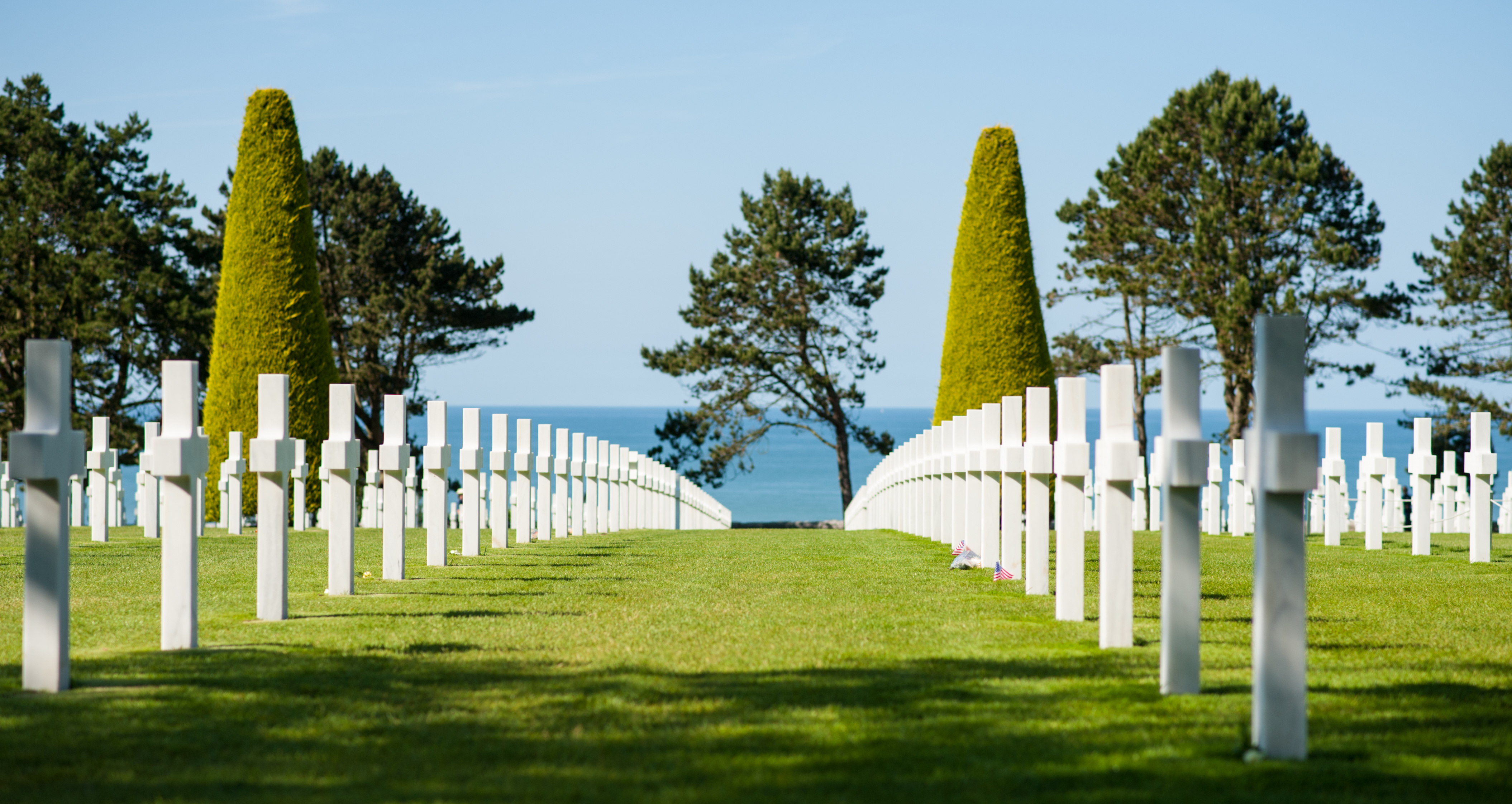 Pay tribute at Normandy American Cemetery