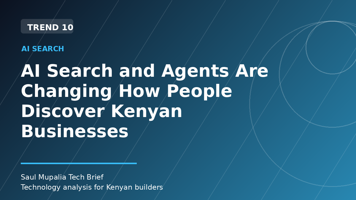 AI Search and Agents Are Changing How People Discover Kenyan Businesses