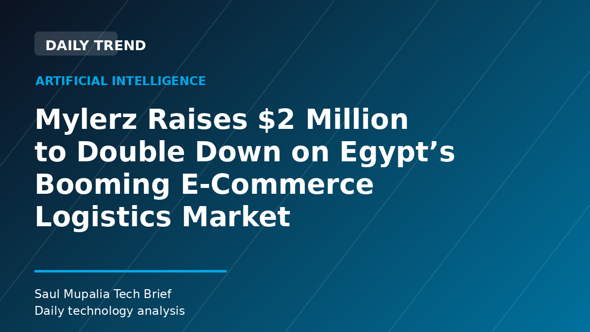 Mylerz Raises $2 Million to Double Down on Egypt’s Booming E-Commerce Logistics Market