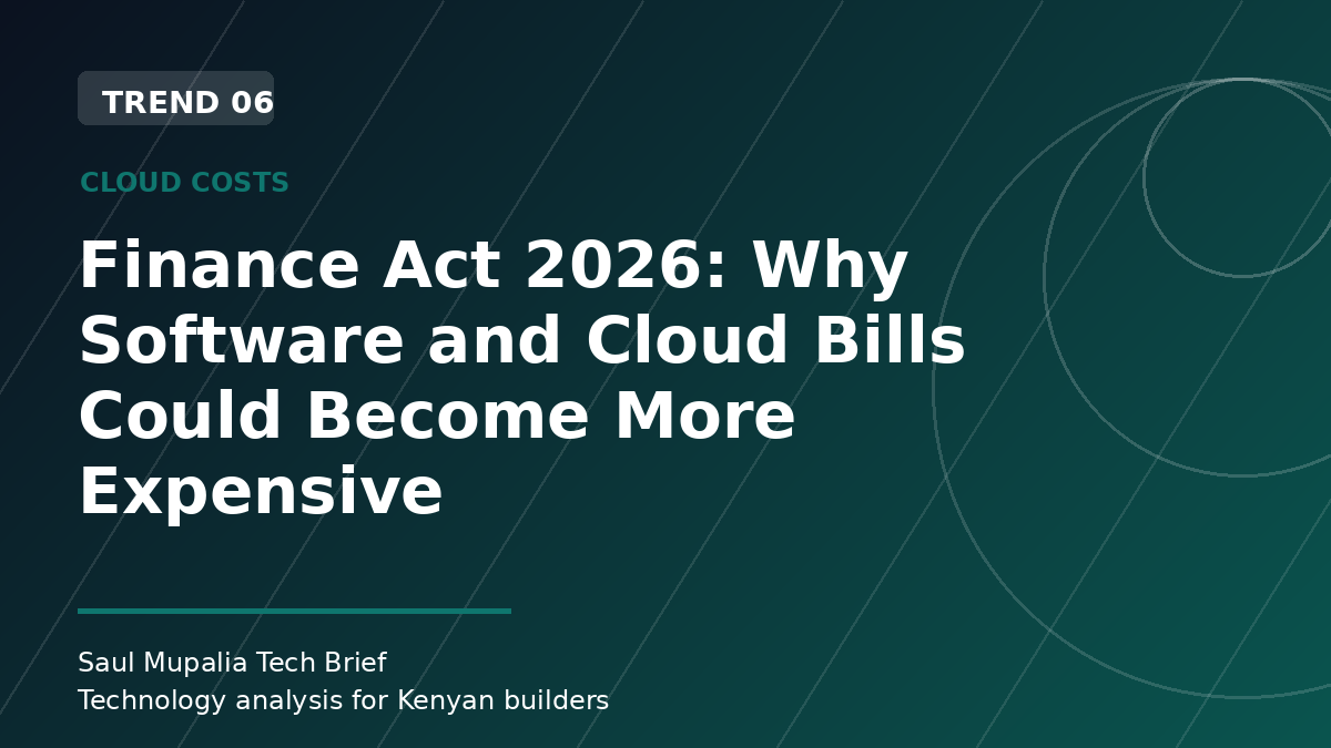 Finance Act 2026: Why Software and Cloud Bills Could Become More Expensive