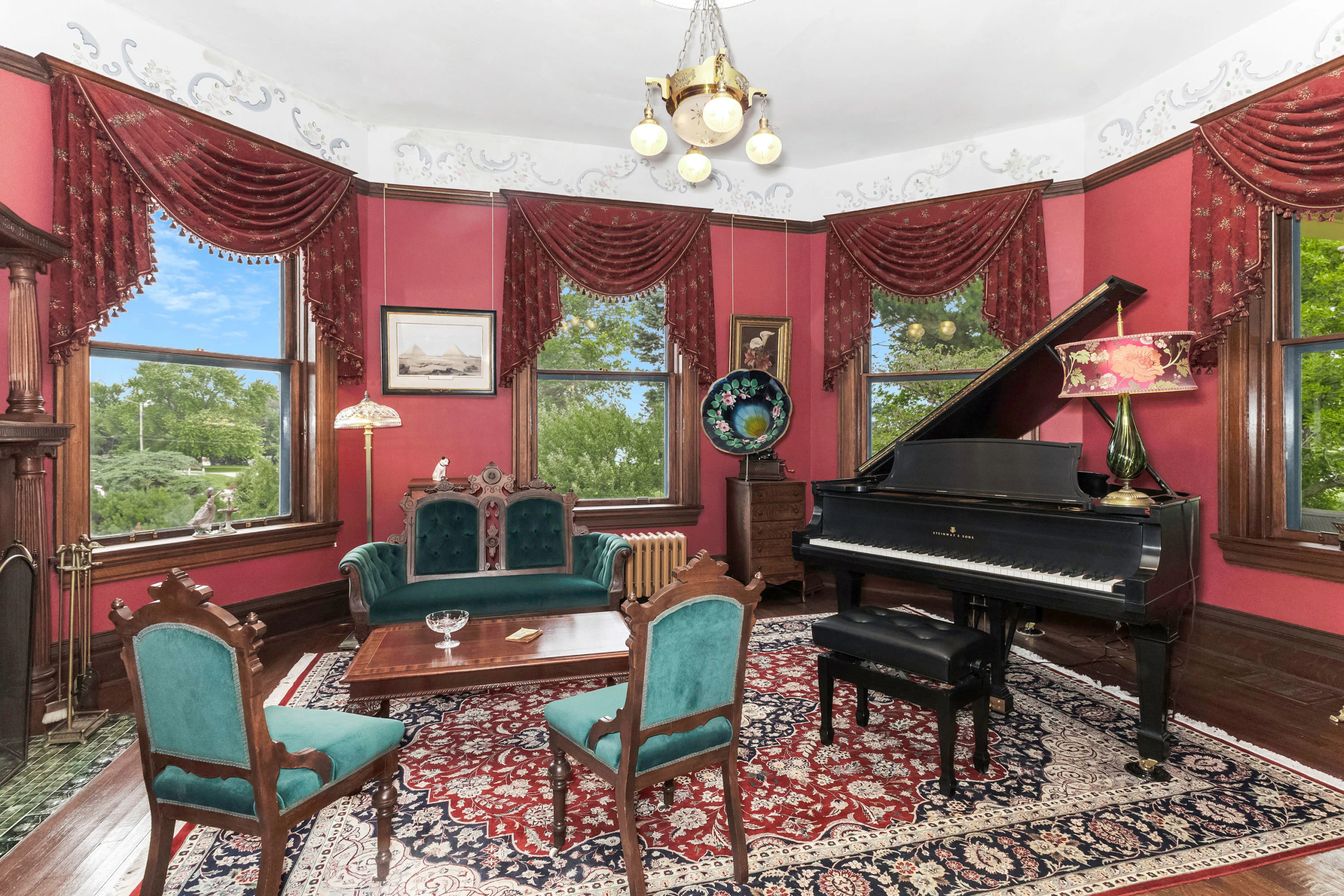 The Castle | 10 N Spencer Street, Lexington, IL | Luxury Real Estate | Concierge Auctions