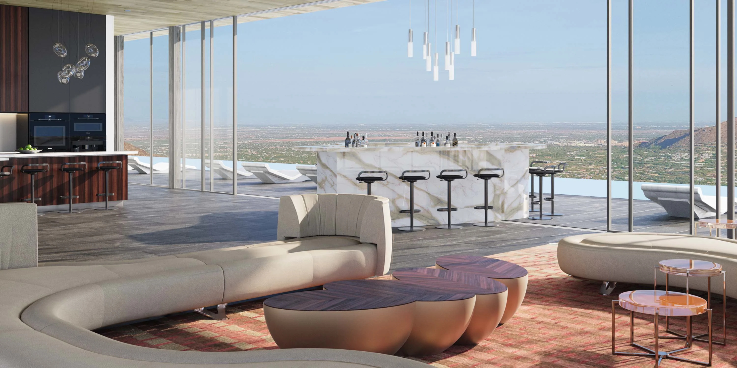 Saddleridge | RENDERED PHOTO | 7540 (Lot 205) North Red Ledge Drive, Paradise Valley, Phoenix Area, Arizona | Luxury Auction | Concierge Auctions