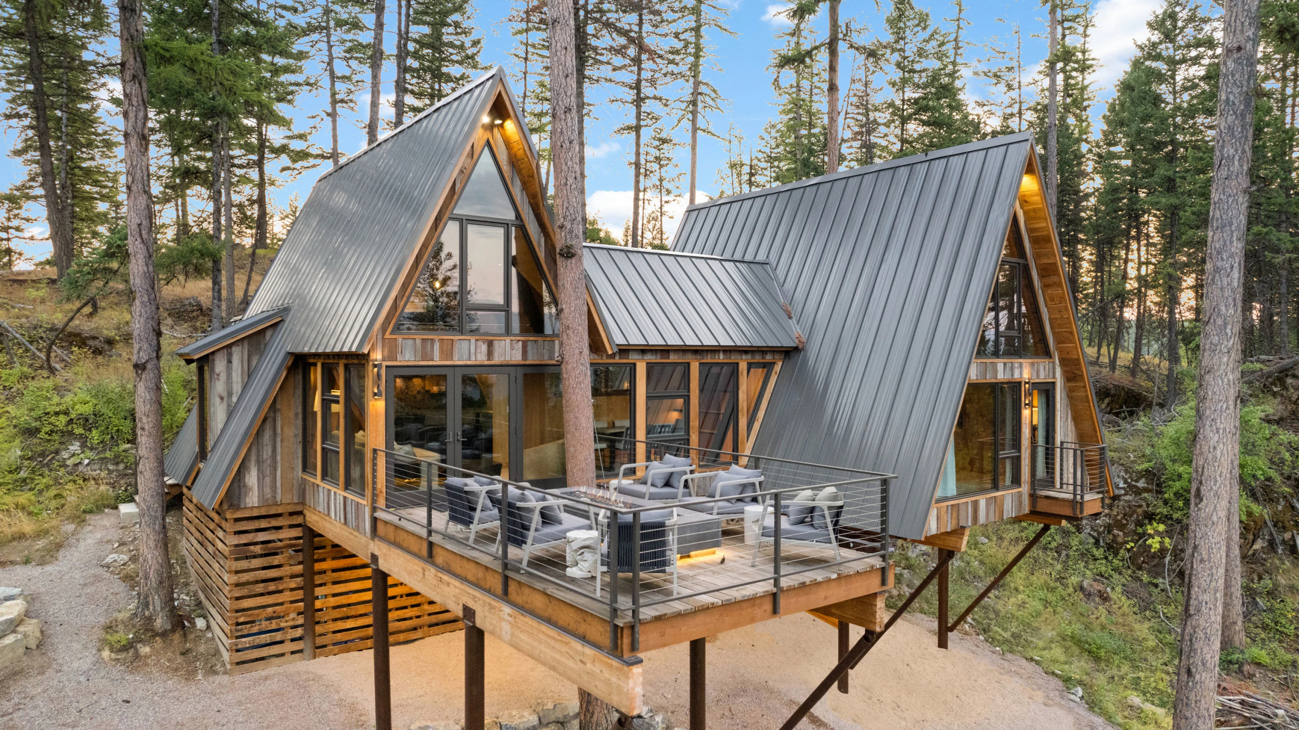On The Rocks Treehouse | 31 Forest Path Drive, Whitefish, MT | Luxury Real Estate | Concierge Auctions
