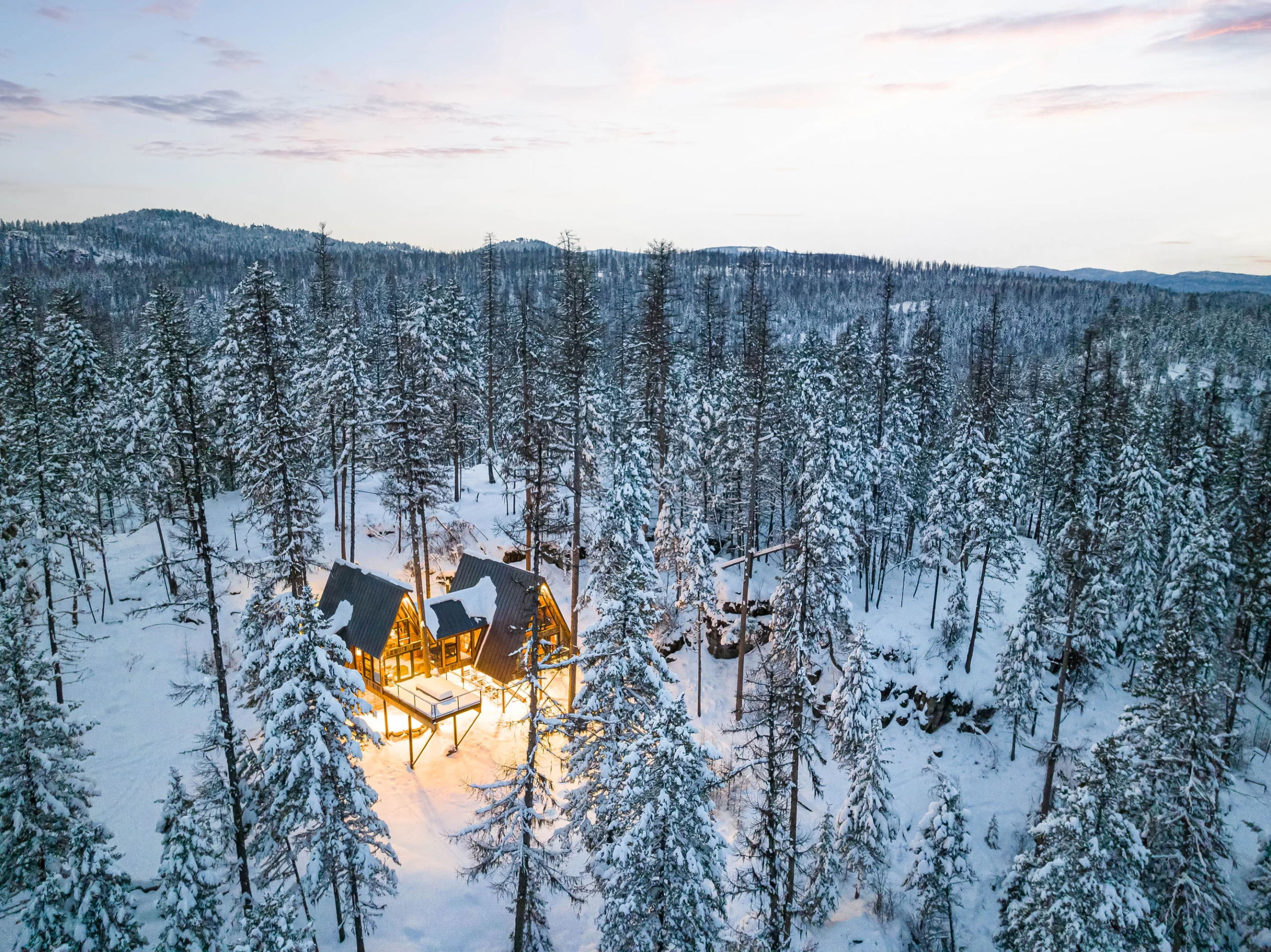 On The Rocks Treehouse | 31 Forest Path Drive, Whitefish, MT | Luxury Real Estate | Concierge Auctions