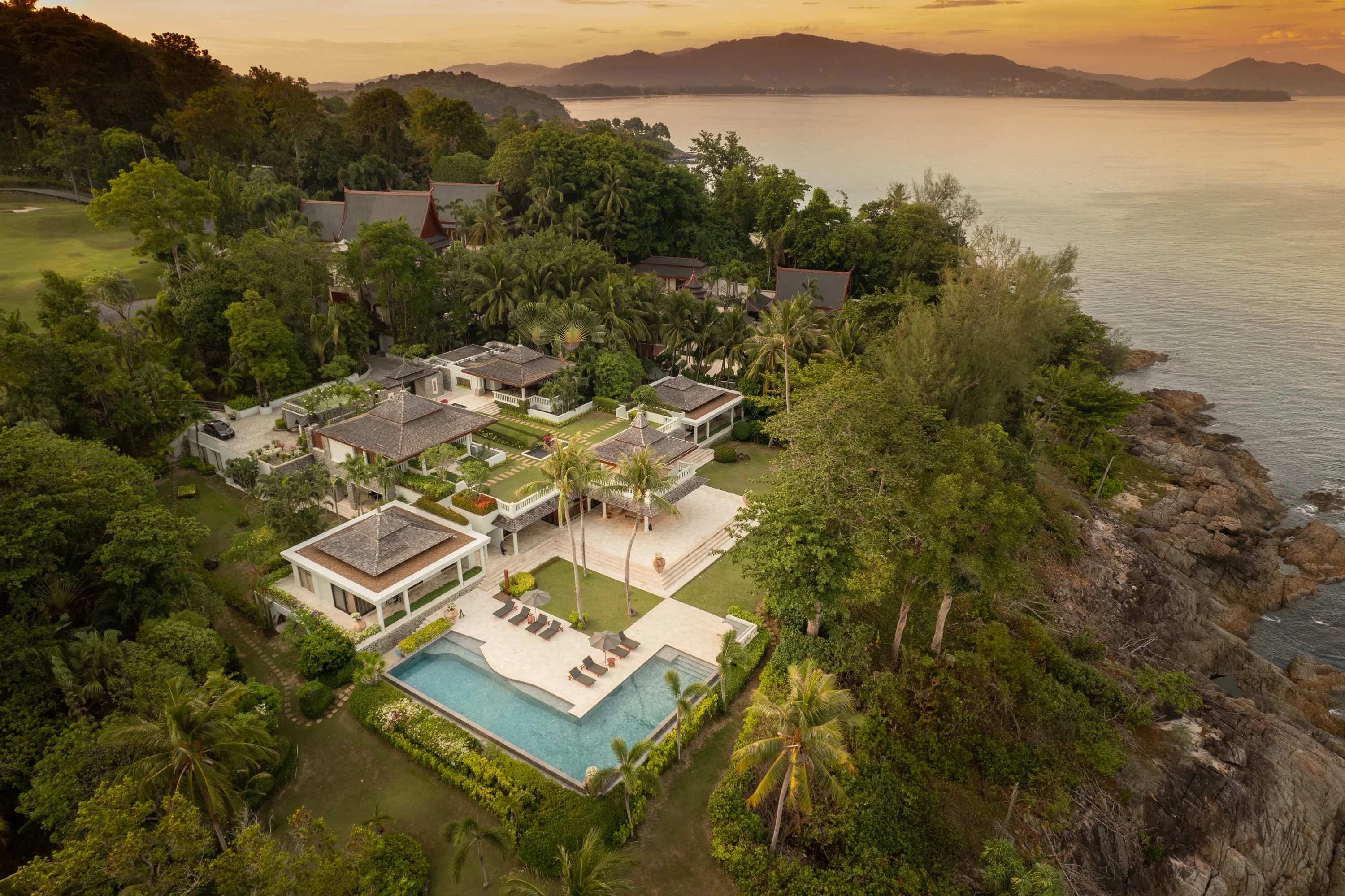 Within Thailand's Premier Trisara Resort, Villa With Private Beach to Auction 