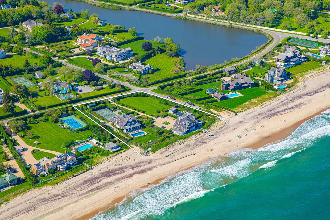 Bidding Opens at $66 Million for ‘La Dune’, One of the Most Exclusive Addresses in the Hamptons