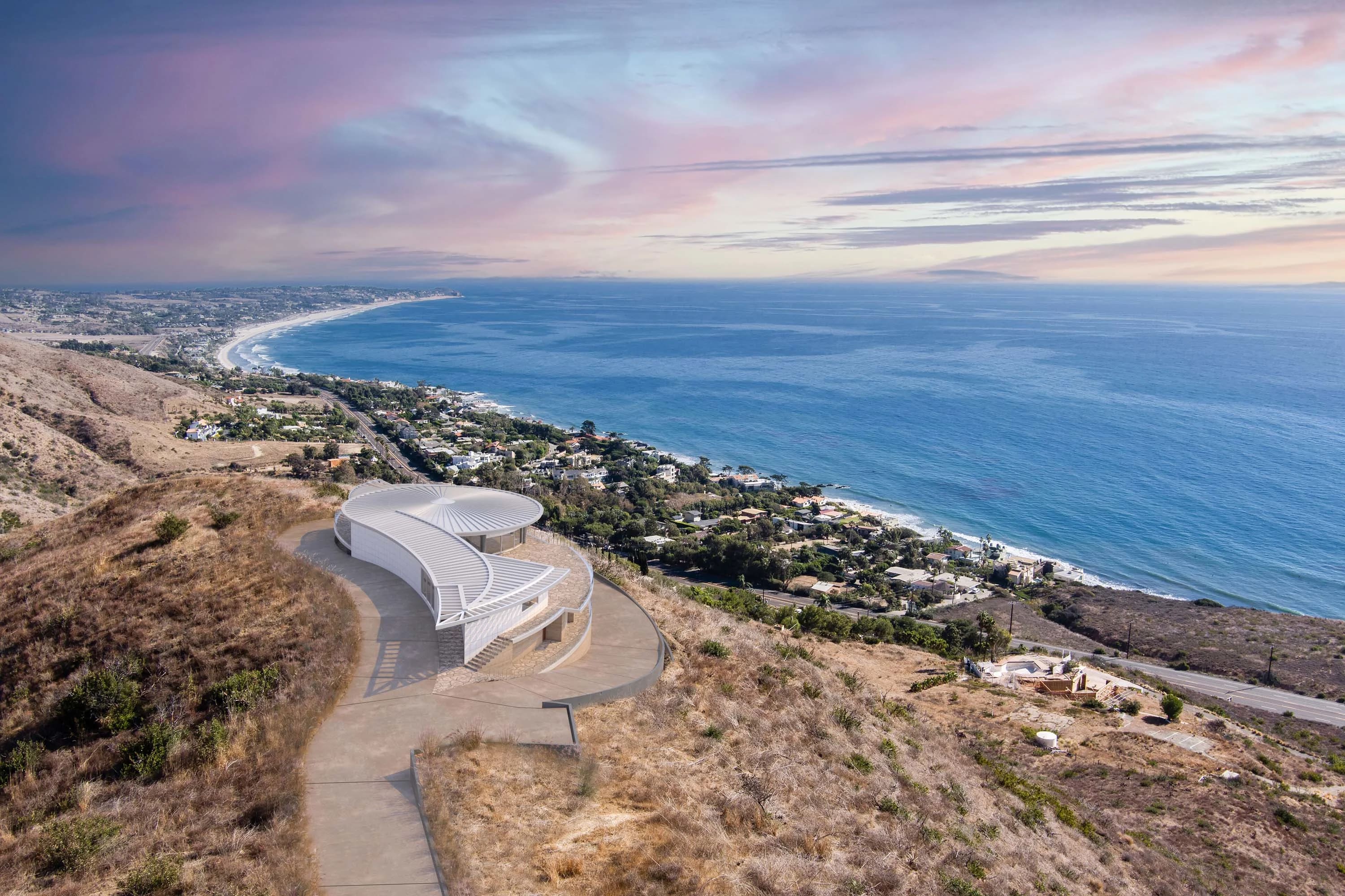 RENDERING | Encinal Canyon Bluff | 31959 Pacific Coast Highway, Malibu, CA 90265 | Concierge Auctions | Luxury Real Estate 