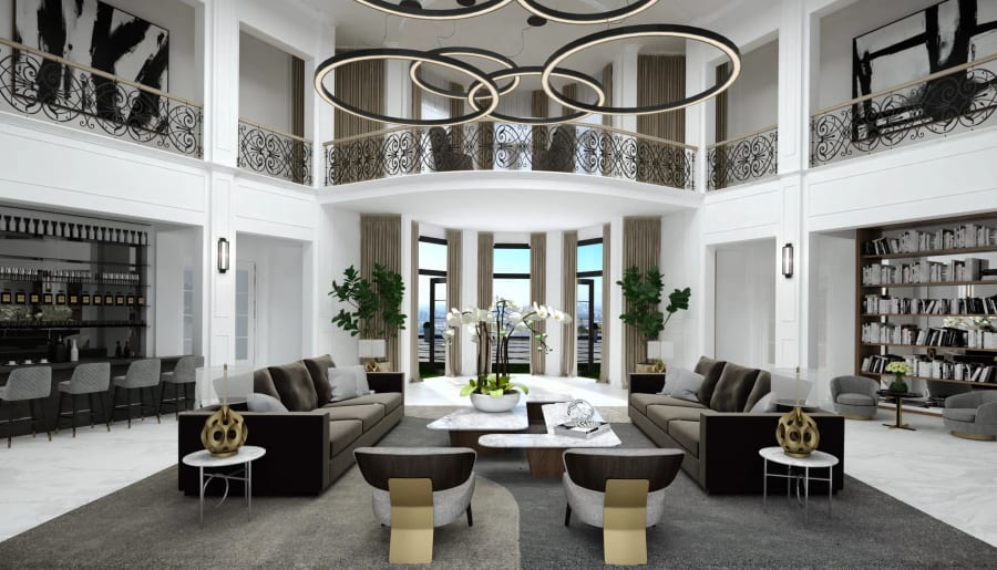 Stella Nova | Bel Air, CA | Luxury Real Estate | Digital Plan Renderings