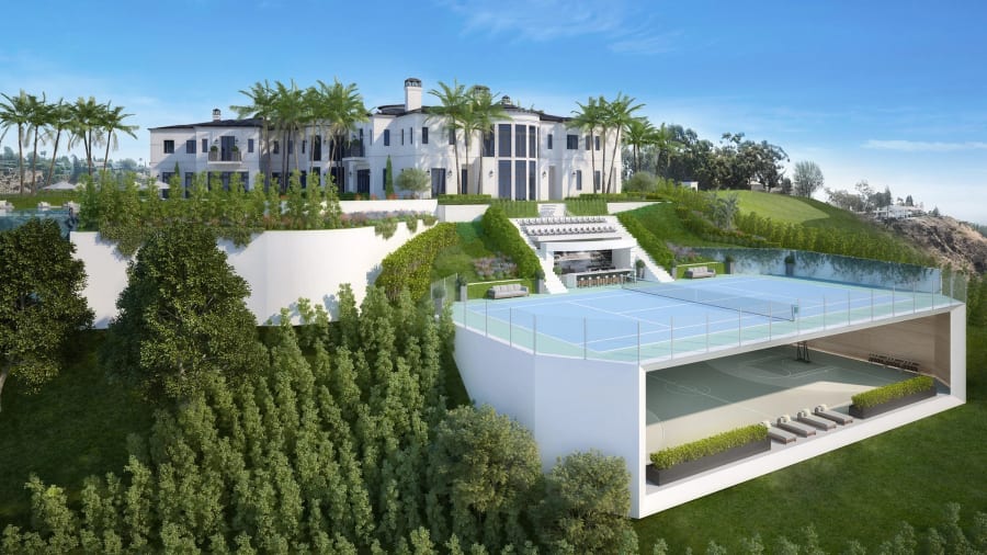 Stella Nova | Bel Air, CA | Luxury Real Estate | Digital Plan Renderings