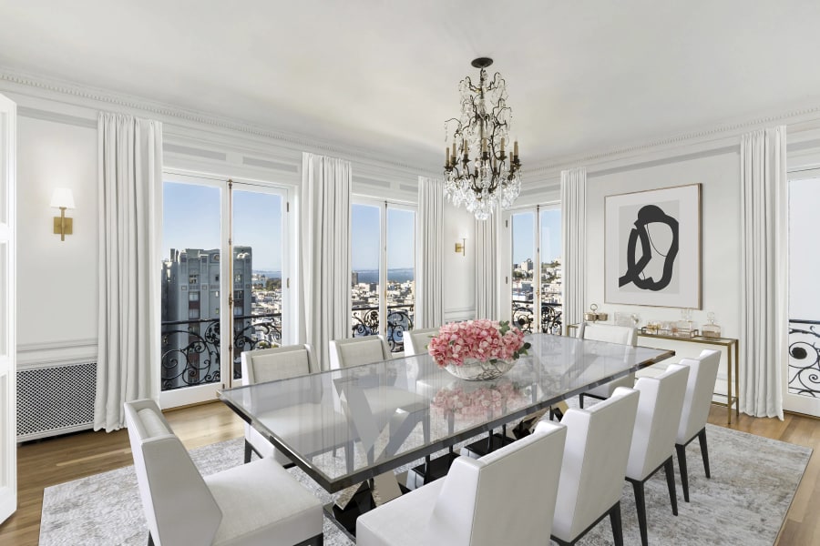 VIRTUALLY STAGED | 1960 Broadway #7, San Francisco, CA 94109 | Concierge Auctions | Luxury Real Estate 