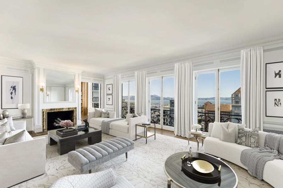 VIRTUALLY STAGED | 1960 Broadway #7, San Francisco, CA 94109 | Concierge Auctions | Luxury Real Estate 