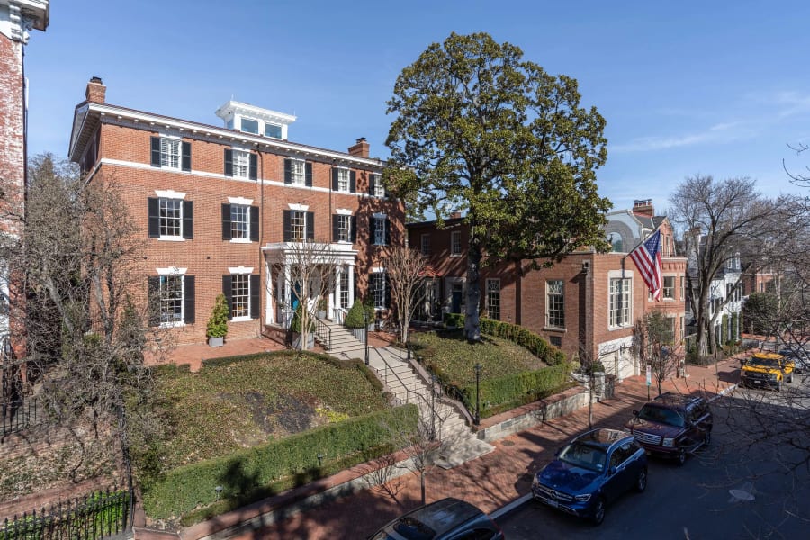 The Newton Barker House | 3017, 3009, 3003 N St NW Washington, DC | Luxury Real Estate | Concierge Auctions