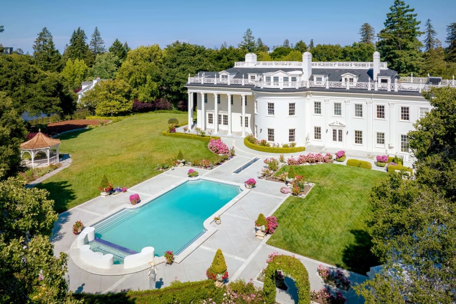 Bay Area's 'Western White House' | 401 El Cerrito Avenue | Hillsborough, CA | Luxury Real Estate | Concierge Auctions