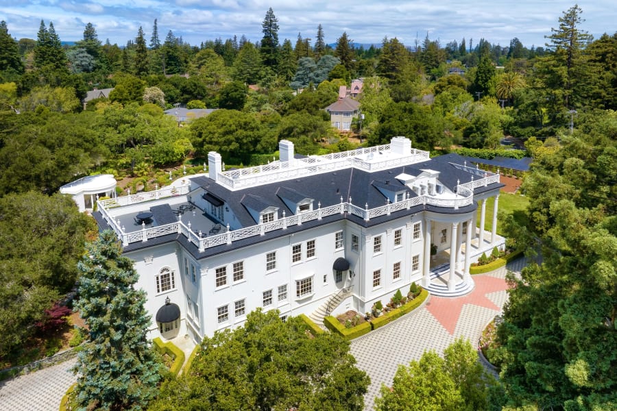 Bay Area's 'Western White House' | 401 El Cerrito Avenue | Hillsborough, CA | Luxury Real Estate | Concierge Auctions