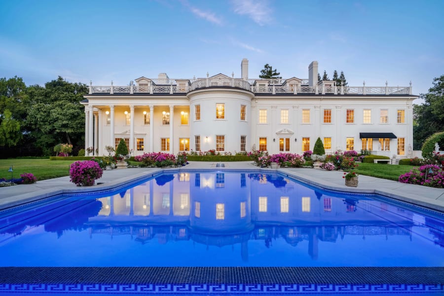 Bay Area's 'Western White House' | 401 El Cerrito Avenue | Hillsborough, CA | Luxury Real Estate | Concierge Auctions