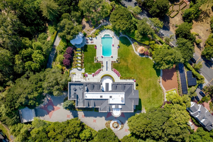 Bay Area's 'Western White House' | 401 El Cerrito Avenue | Hillsborough, CA | Luxury Real Estate | Concierge Auctions