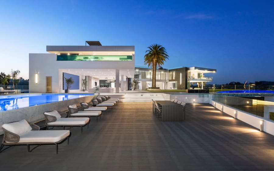 The One | Bel Air, Los Angeles, CA | Luxury Real Estate | Multiple Outdoor Pools & Lounges