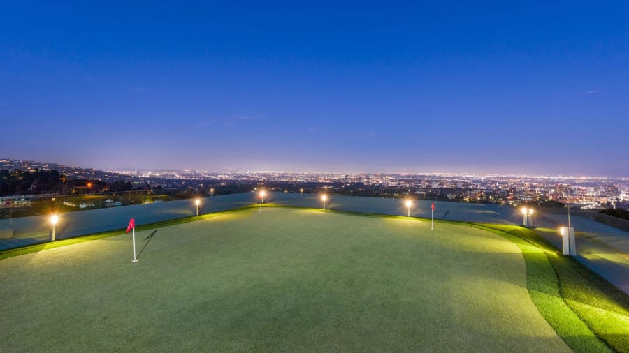 The One | Bel Air, Los Angeles, CA | Luxury Real Estate | Sky Deck Putting Green