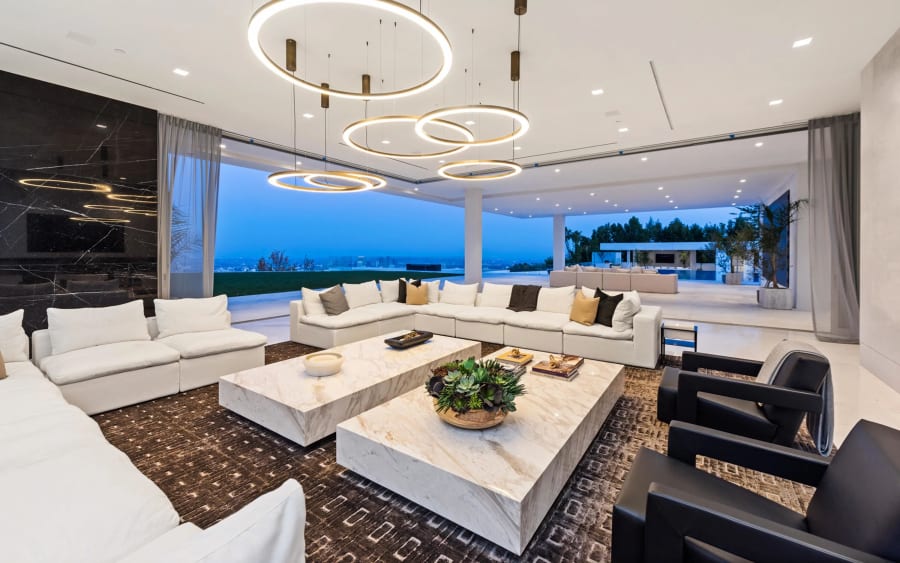 The One | Bel Air, Los Angeles, CA | Luxury Real Estate | Living Area