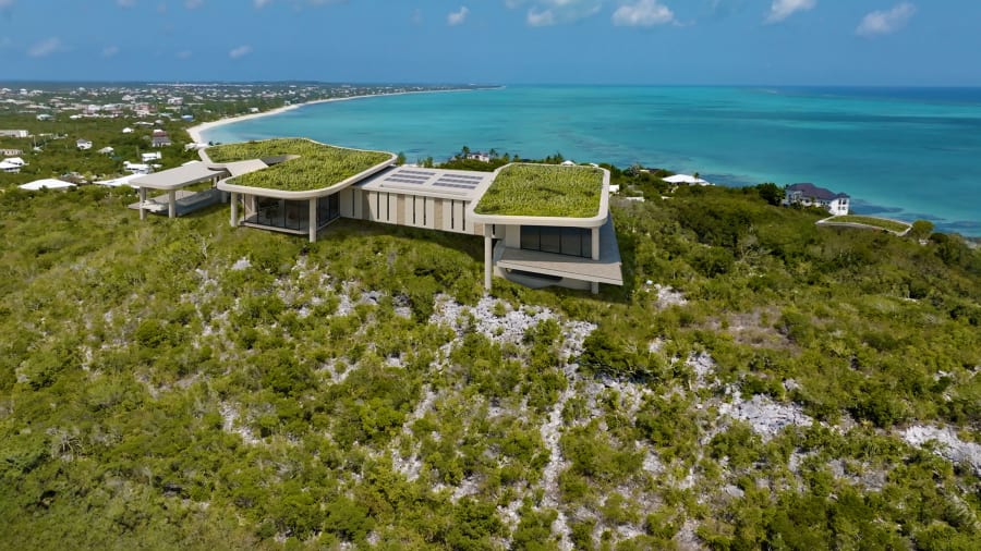 RENDERING | Lot 11 | Blue Mountain Providenciales Turks & Caicos | Concierge Auctions | Luxury Real Estate 